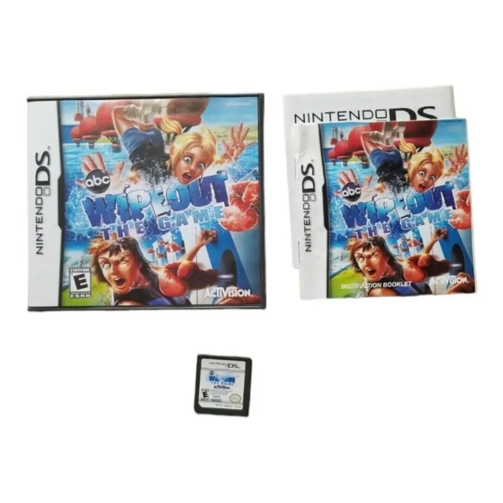 Wipeout: The Game (Nintendo DS, 2010) complete with‎ manual